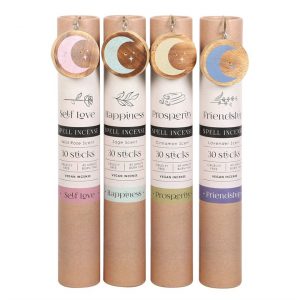 Set of 12 Herbal Magick Spell Incense Sticks with Display - Image 3