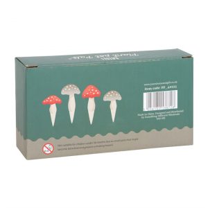 Set of 4 Mini Mushroom Plant Pot Pals - Image 2