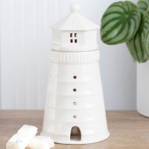 White Lighthouse Oil Burner - Image 5