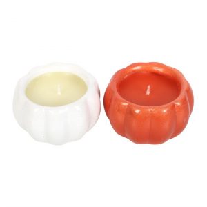 Set of 12 Scented Pumpkin Candles - Image 3