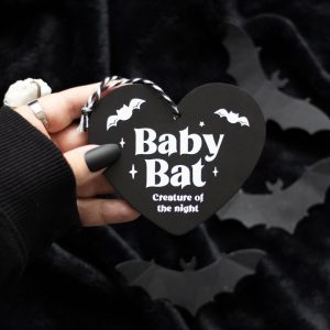 Baby Bat Hanging Heart Sign - Image 4