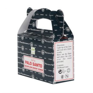 Set of 6 Packets of Satya Palo Santo Backflow Dhoop Cones - Image 3