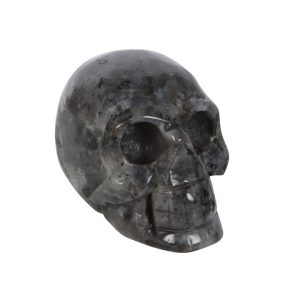 Black Labradorite Crystal Skull - Image 2