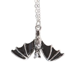 Hanging Bat Pendant Necklace - Image 2