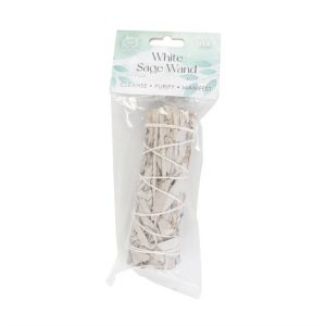 10cm Small White Sage Smudge Stick Wand - Image 2