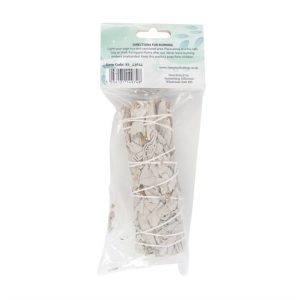 10cm Small White Sage Smudge Stick Wand - Image 3
