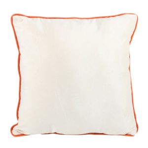 35cm Square Spooky Cat and Pumpkin Print Cushion - Image 2