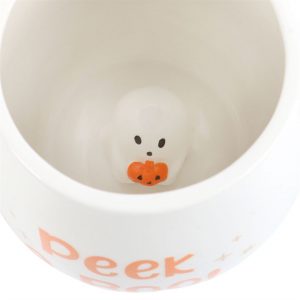 Peekaboo Ghost Rounded Mug - Image 2