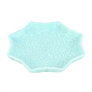 Blue Mandala Incense Stick Holder - Image 3