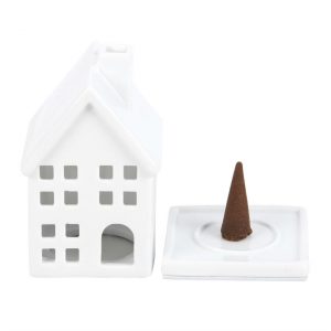 White House Incense Cone Holder - Image 2