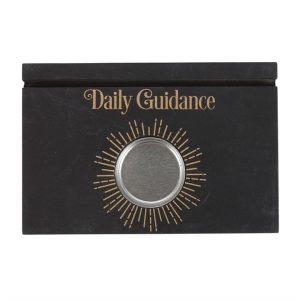 Black Daily Guidance Tarot Card Stand Tealight Holder - Image 4