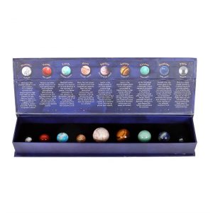 Solar System Gemstone Crystal Sphere Set - Image 4