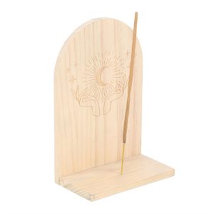 Natural Mystical Hands Incense Holder Shelf - Image 2
