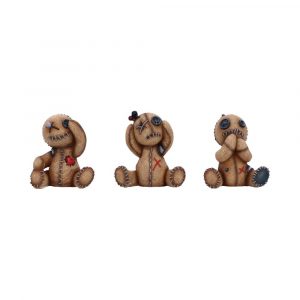Three Wise Voodoo Dolls