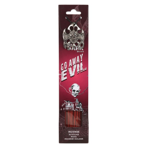 Go Away Evil Incense Sticks with Holder - Image 2