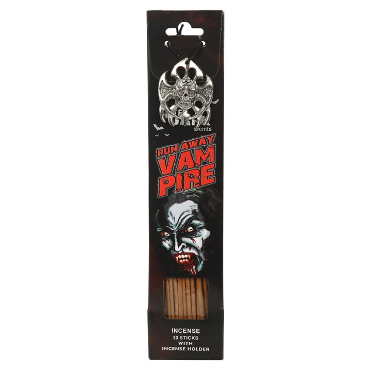 Run Away Vampire Incense Sticks with Holder - Image 2