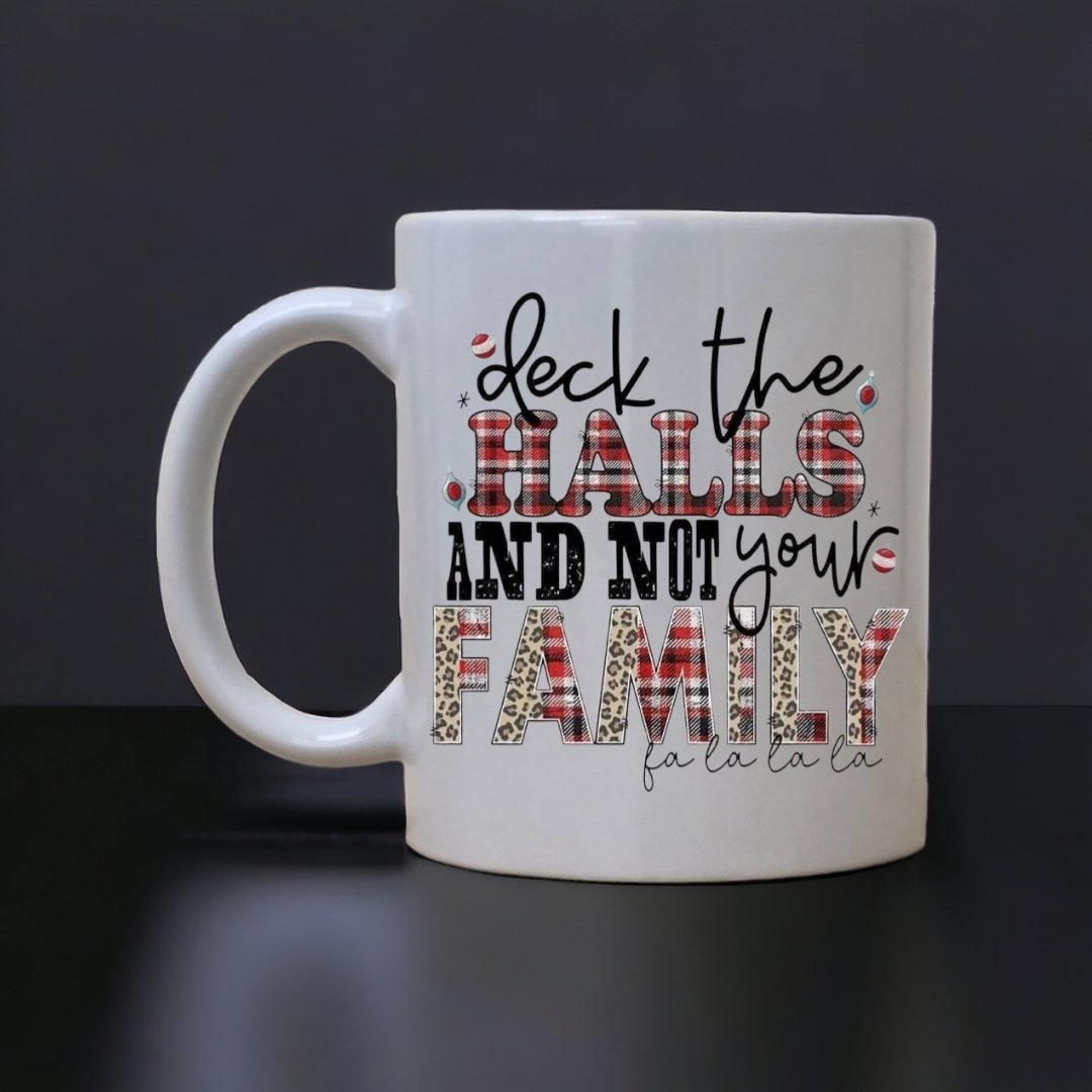Deck The Halls Christmas Mug
