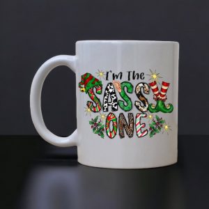 The Sassy One Christmas Mug