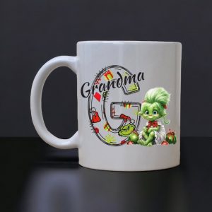 Grandma Grinch Christmas Mug