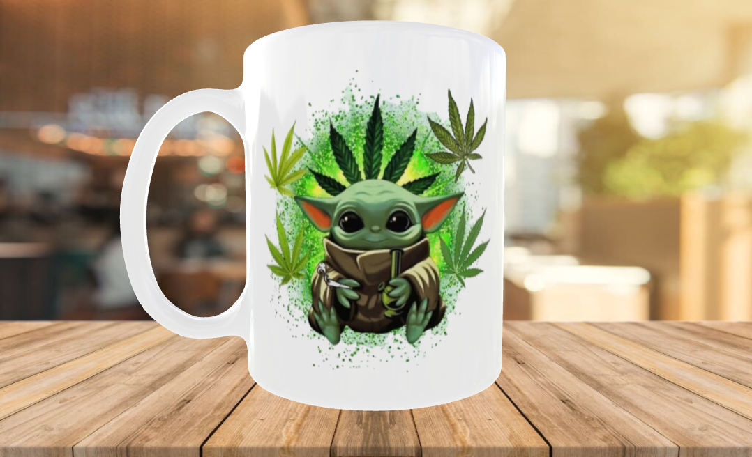 420 Yoda Mug
