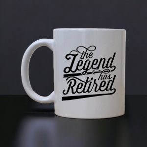 The Legend Has Retired Mug