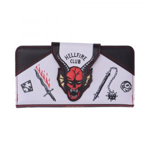 Stranger Things Hellfire Club Embossed Purse 18.5cm
