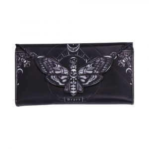 Death’s Head Moth Embossed Purse 18.5cm
