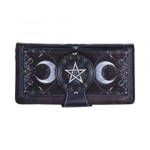 Triple Moon Embossed Purse 18.5cm
