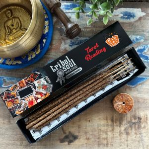 Tribal Soul Spiritual Incense Sticks and Ceramic Holder - Tarot reading