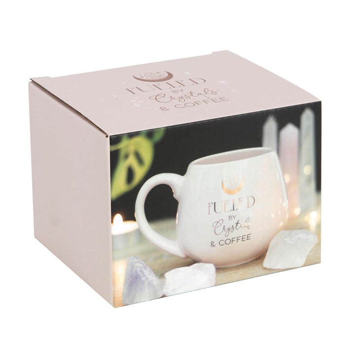 Crystals and Coffee Rounded Mug - Image 3