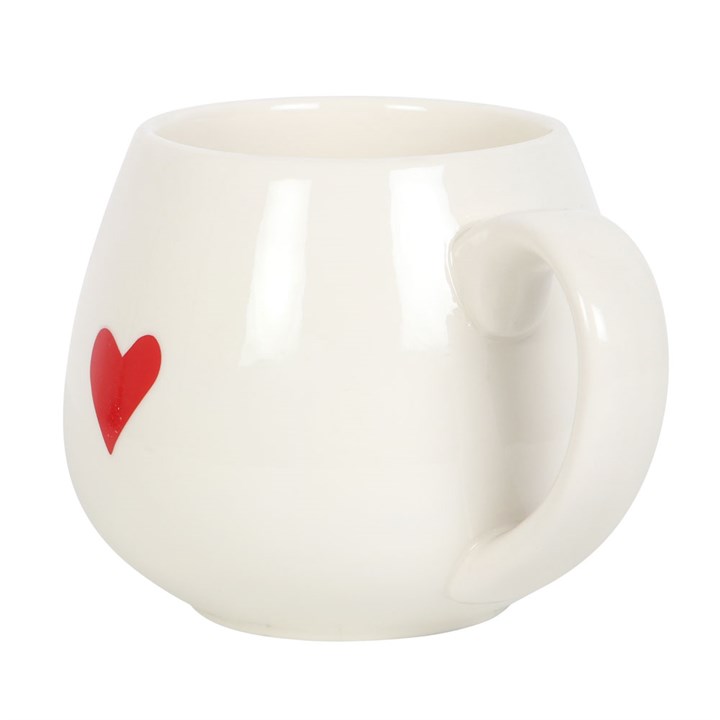 Love Heart Hidden Message Rounded Mug - Image 2