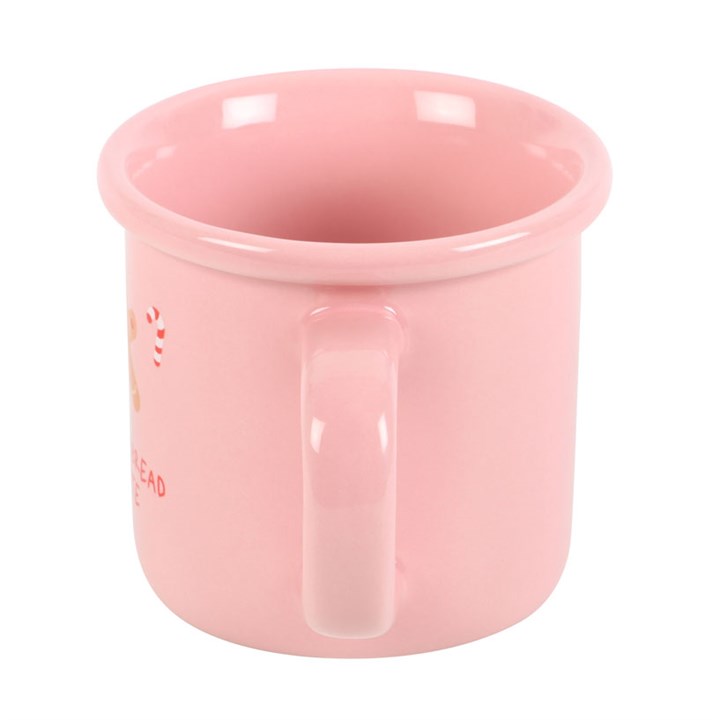 Pink Gingerbread Latte Mug - Image 3