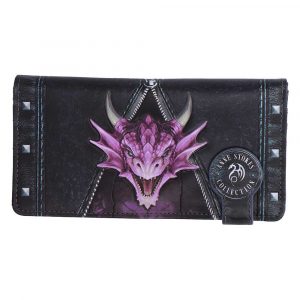 Unzipped Dragon Embossed Purse (AS) 18.5cm