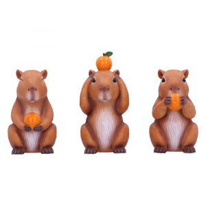 Three Wise Capybaras 10.5cm