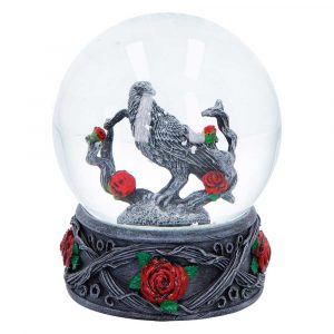 Twilight Bloom Snow Globe 12.5cm