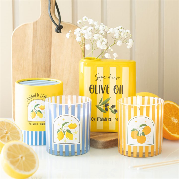 Sugared Lemon Scented Candle - Image 5