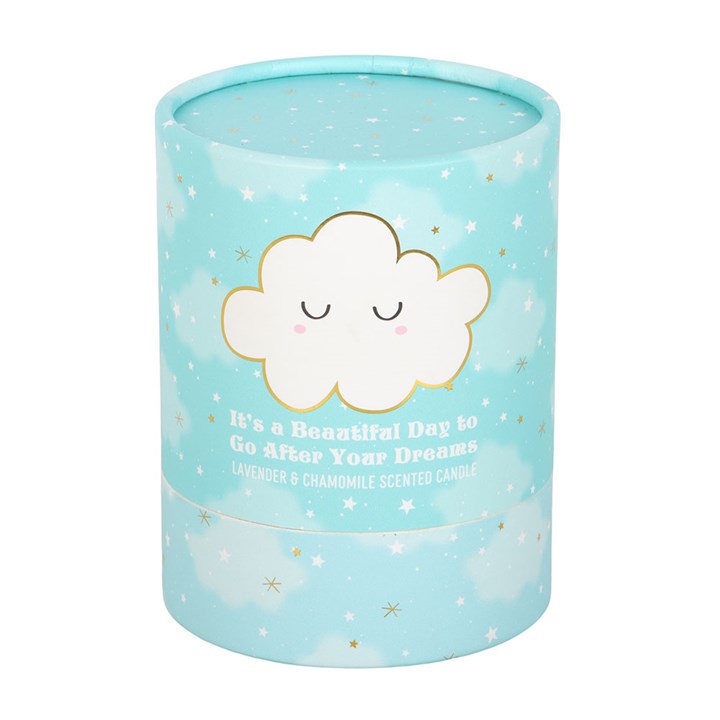Cloud Print Lavender & Chamomile Candle - Image 4