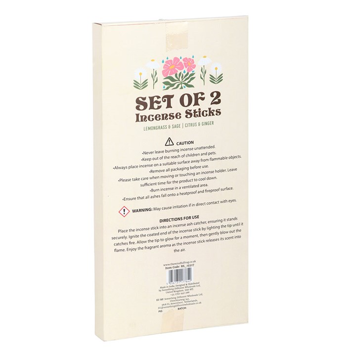 Set of 2 No Rain, No Flowers Incense Stick Packs - Image 3