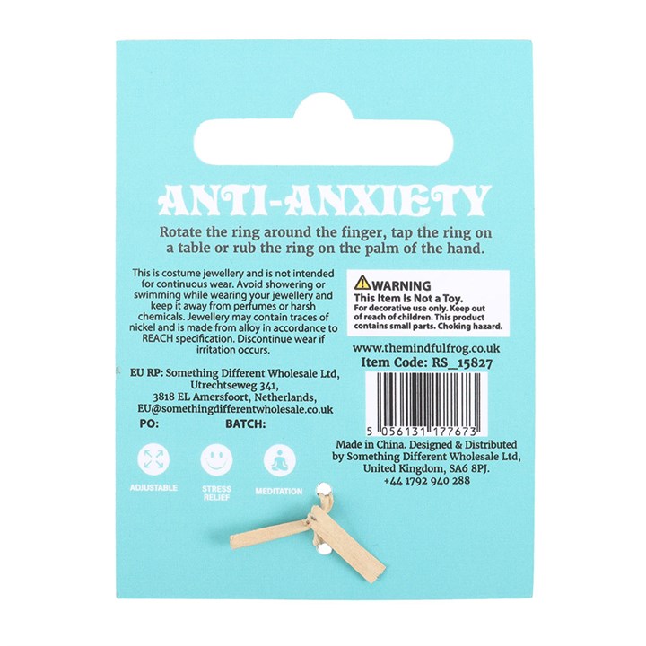 Rain or Shine Anti-Anxiety Fidget Ring - Image 3