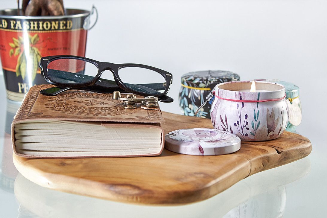 Art Tin Candle - Assorted Design - Russian Dolls - Dolly Blue - Image 9