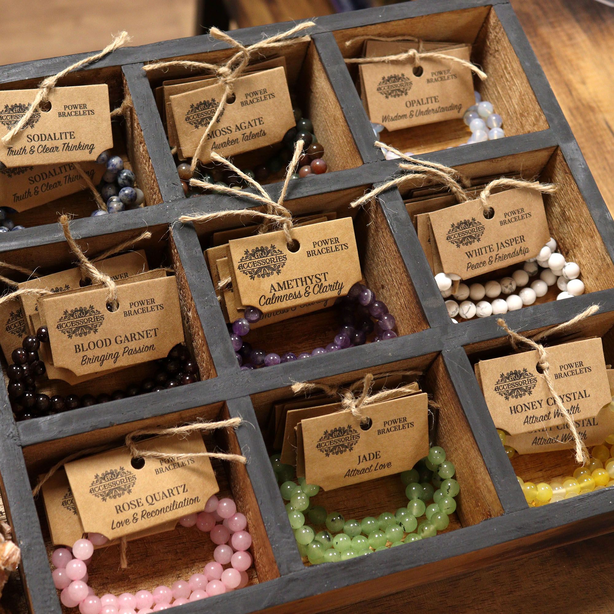 Power Bracelet - Honey Crystal - Image 7