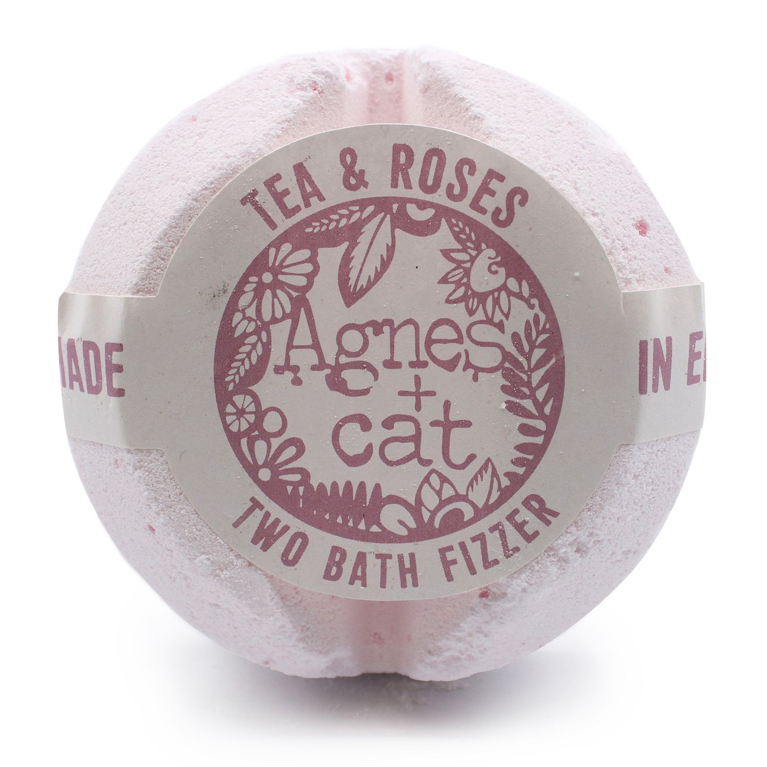 Agnes + Cat Bath Fizzer - Tea and Roses - Image 2