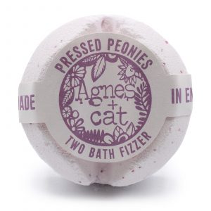 Agnes + Cat Bath Fizzer - Pressed Peonies
