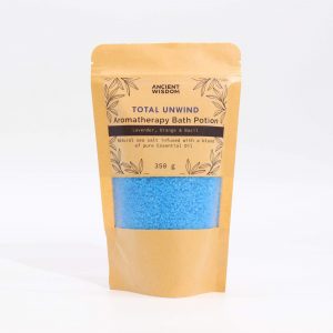 Aromatherapy Bath Potion in Kraft Bag 350g - Total Unwind