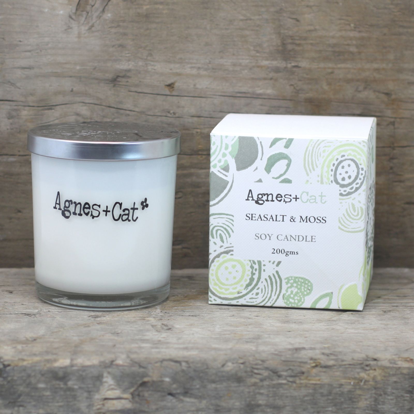 Agnes + Cat Votive Candle - White Fig - Image 4
