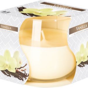 Scented Glass Jar Candle - Vanilla