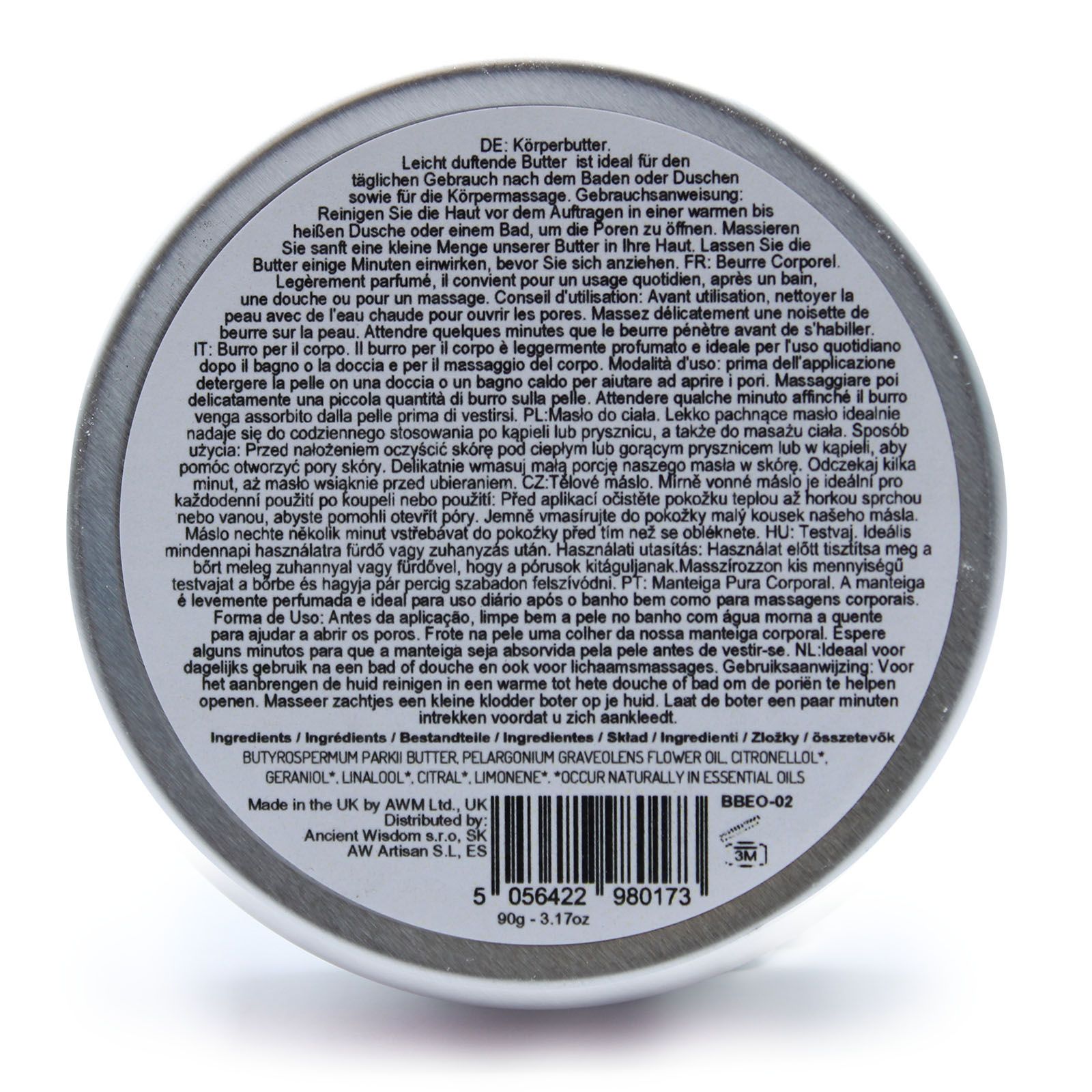 Aromatherapy Shea Body Butter 90g - Geranium - Image 2