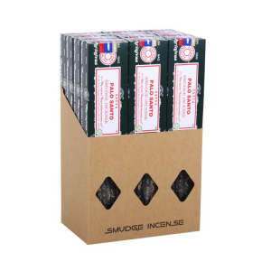 12 Packs of Satya Palo Santo Smudge Incense 25g