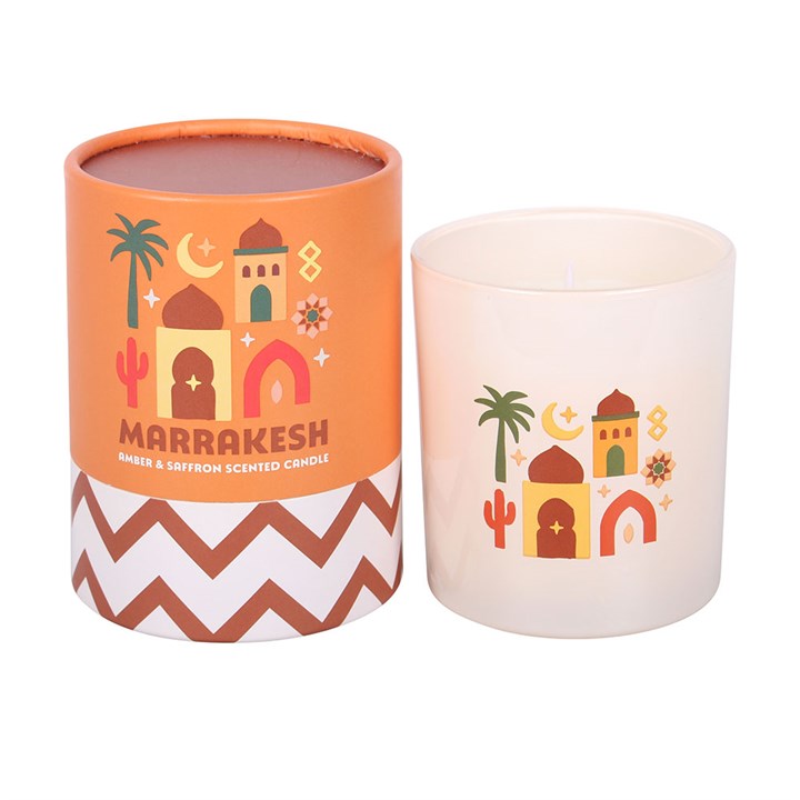 Marrakesh Amber & Saffron Scented Candle - Image 2