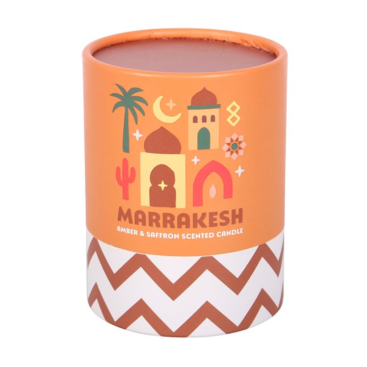 Marrakesh Amber & Saffron Scented Candle - Image 4